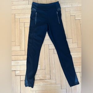 Athleta  Black Joggers with Zipper Pockets sz XS